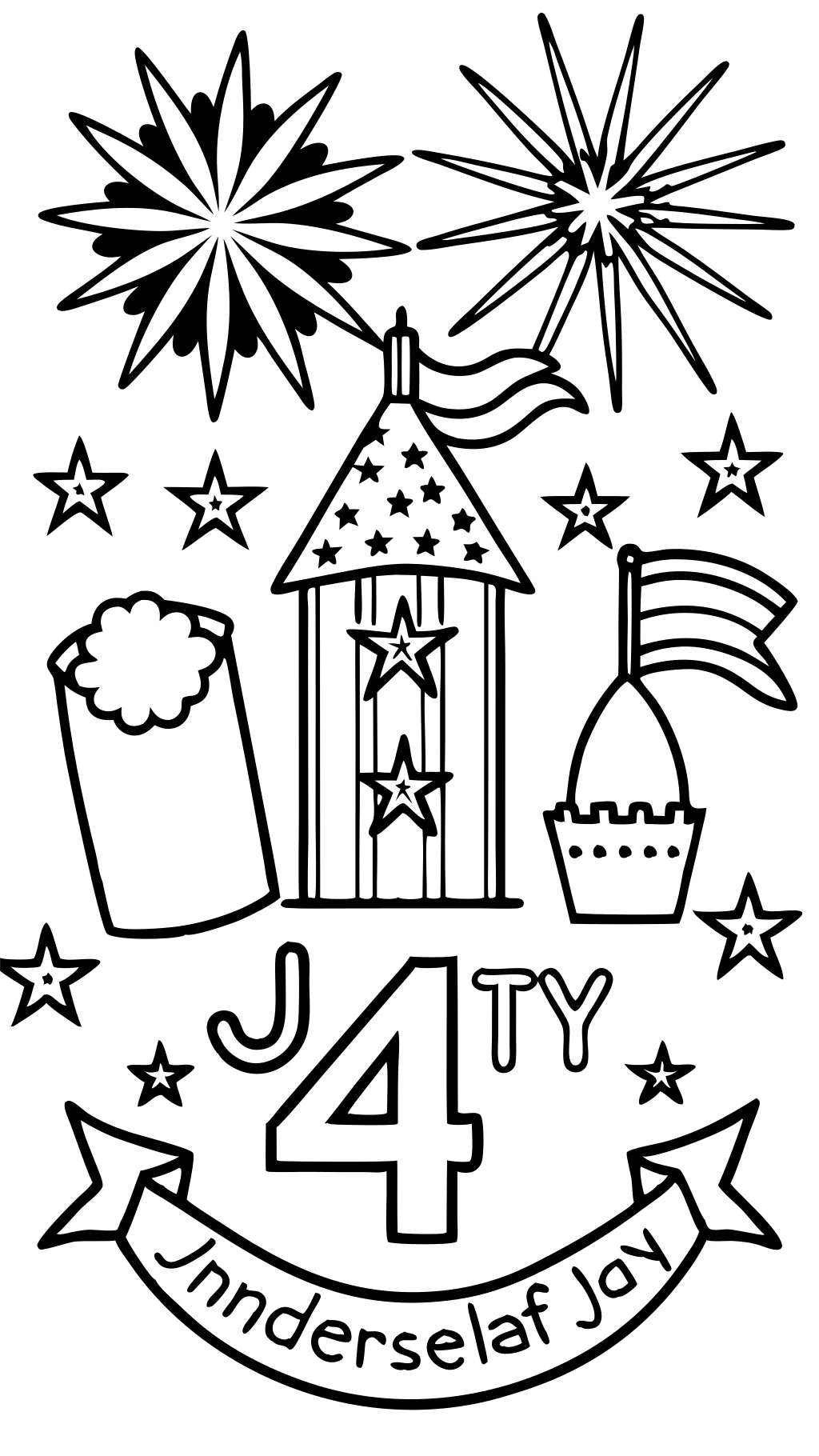 printable july 4th coloring pages